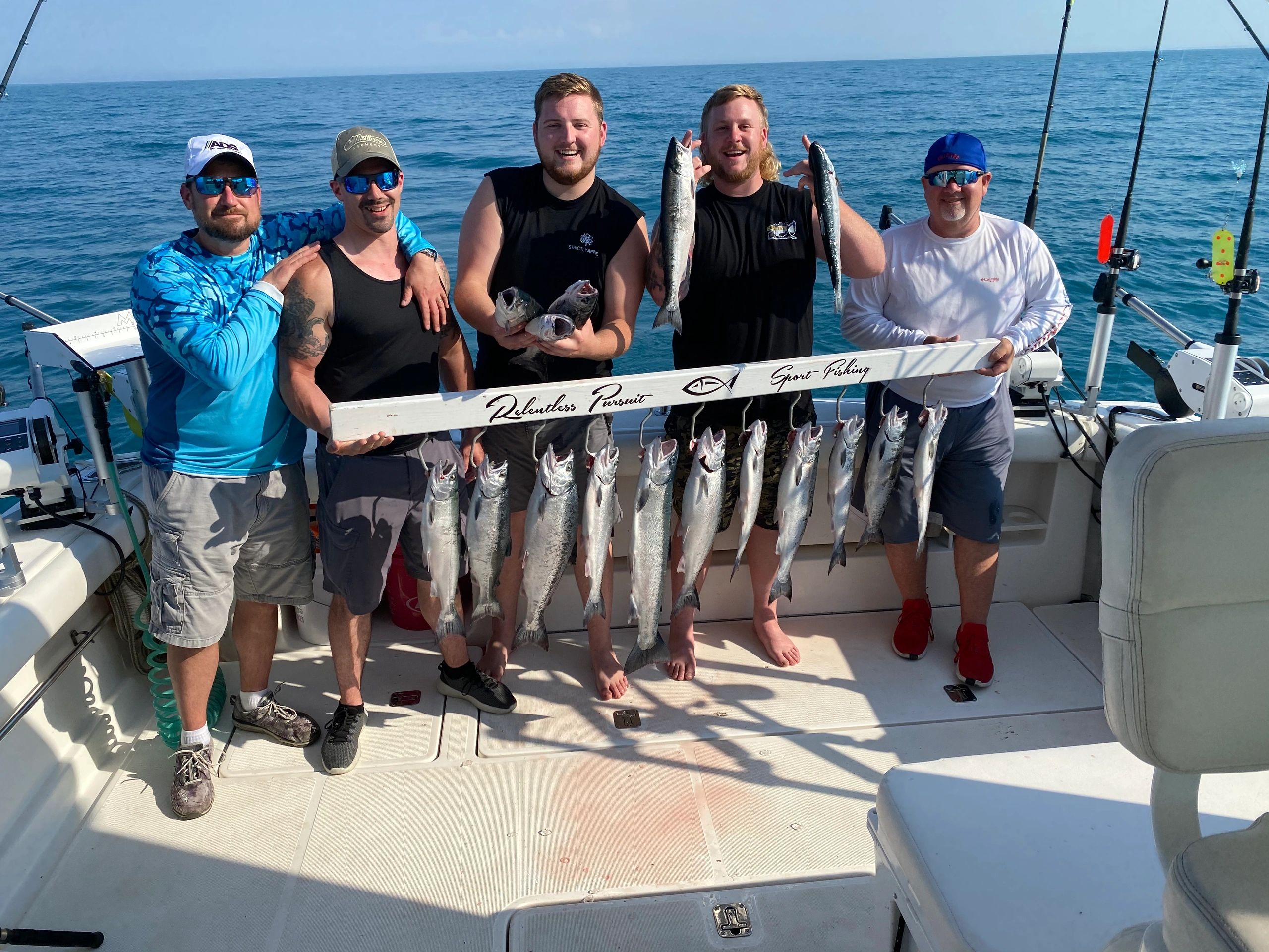 Lake Michigan Charter Fishing Relentless Pursuit Sport Fishing